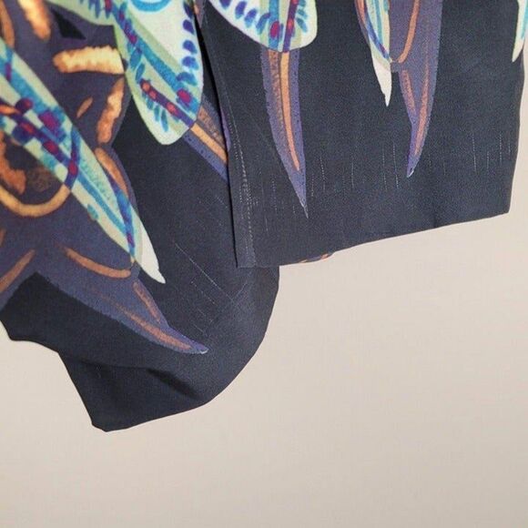 Nicole Miller Size 2 Silk Multicolor Mini Dress Spaghetti Straps - Picture 10 of 12